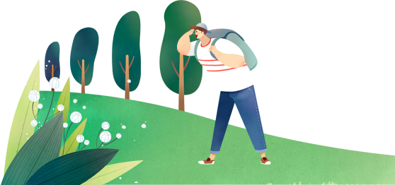 걷기일러스트이미지